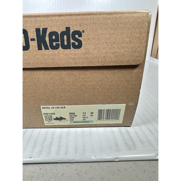 Size 11 Pro-Keds Royal Lo Lace Up Black Shoes Sneaker Mens PH61439 NEW - Picture 8 of 8